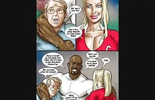 XXX తో Threesome ఒక నల్లటి జుట్టు గల స్త్రీని